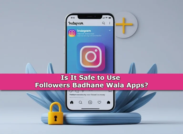 Is It Safe to Use Followers Badhane Wala Apps