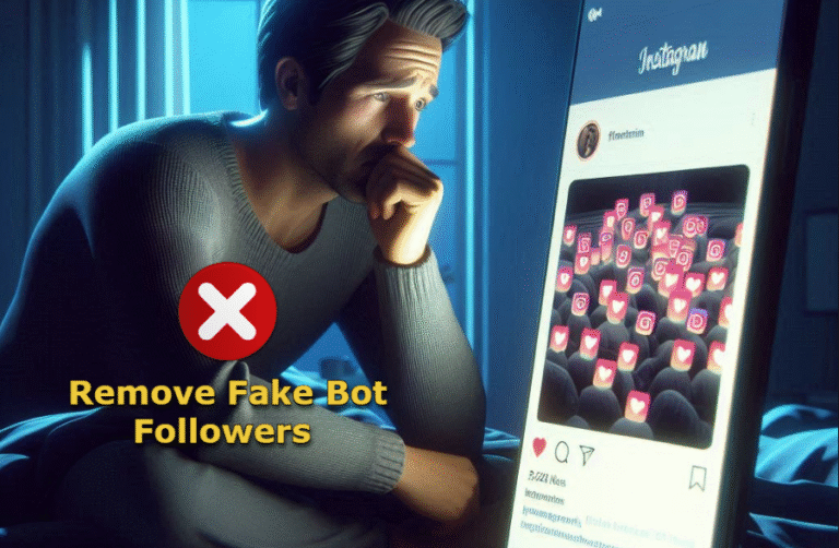 remove bot followers on Instagram