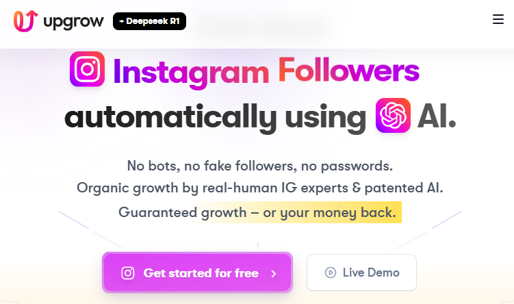 Upgrow Instagram Audit