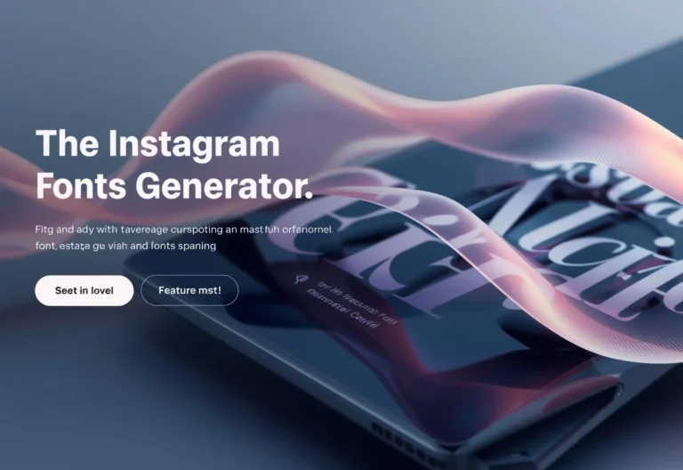 Instagram Font Generator